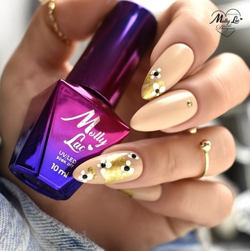 3 набора гибридных лаков для ногтей MOLLYLAC, 5 г, цветной выбор цветов