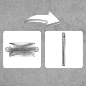 КОВрик СОЛНЦЕЗАЩИТНЫЙ ДЛЯ СОЛНЦА 2М СТЕКЛО ДЛЯ СТЕКЛЯННОГО ТАРПАТА ЗАЩИТНЫЙ SHAP