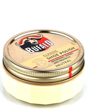 Shoe Polish, bezbarwna pasta do butów, 75 ml, Bufa