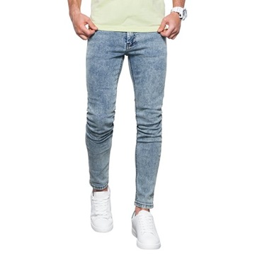 Spodnie męskie jeansowe SKINNY FIT j. ni P1062 M