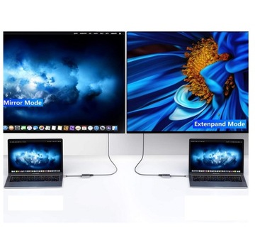 Адаптер-концентратор 3 в 1 USB-C HDMI 4K версии 2020 г.