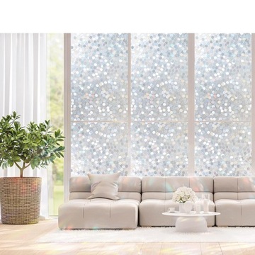 ПЛЕНКА ДЛЯ КОНФИДЕНЦИАЛЬНОСТИ ОКНА МАТОВАЯ СТЕКЛЯННАЯ ПЛЕНКА НАКЛЕЙКА АНТИВФИЛЬНАЯ 90X200CM