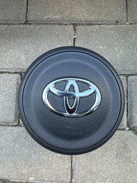 TOYOTA YARIS IV 20-23 ПРИБОРНАЯ ПАНЕЛЬ, КОНСОЛЬ + ПОДУШКА БЕЗОПАСНОСТИ, ЧЕРНЫЙ, ОРИГИНАЛ