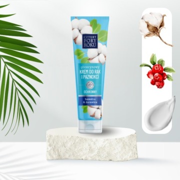 Глицериновый крем для рук увлажняющий набор для сухой кожи рук Four Seasons