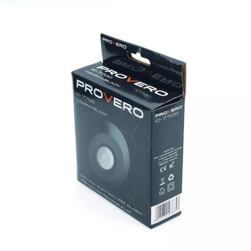 CZUJNIK RUCHU sufitowy NA PODCZERWIEŃ PIR 360 Stopni Ultra płaski Czarny