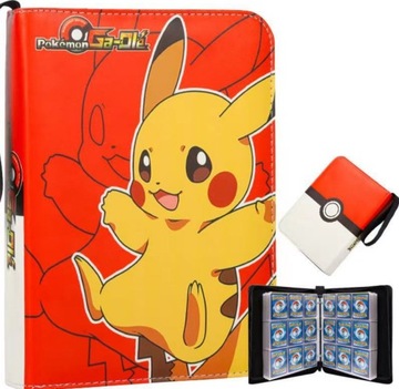 ALBUM segregator na 900 KART POKEMON z uchwytem