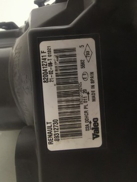 Фара передняя левая Renault Megane II 89312730