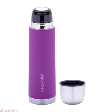 KAMILLE ТЕРМОКРУЖКА 0,5 Л, ЦВЕТ СТАЛИ