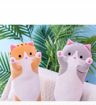 ПЛЮШЕВАЯ ИГРУШКА-МАСКОТ ДЛИННАЯ КОШКА ОБНИМАЕТСЯ ПЛЮШЕВАЯ ИГРУШКА ПОДУШКА БОЛЬШАЯ КРАСИВАЯ