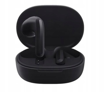SŁUCHAWKI BEZPRZEWODOWE XIAOMI REDMI BUDS 4 LITE BLACK SPORTOWE WODOODPORNE