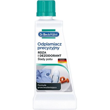 Dr.Beckmann Odplamiacz Punktowy Rdza,Pot 50ml
