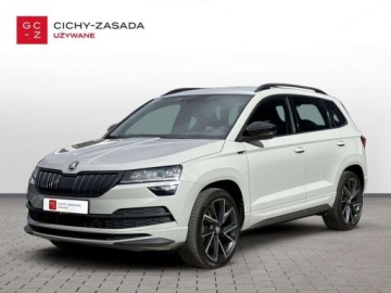 Skoda Karoq Crossover Facelifting 2.0 TSI 190KM 2022 Skoda Karoq 2.0TSI 190KM DSG STYLE 4X4 WEBASTO Elek.Klapa Kamera CANTON FV