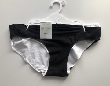 OUTLET WŁOSKIE BAWEŁNIANE MAJTKI FIGI OVS 5__XL 2-PAK