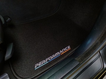 ВЕЛУРОВЫЕ КОВРИКИ ДЛЯ BMW 5 E60 (2003 - 2010) + ВЫШИВКА