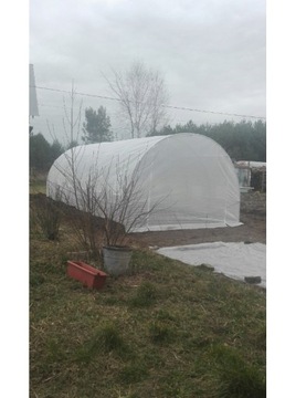 ФОЛЬГА ТУННЕЛЬ 3x6 18м2 САДОВАЯ ФОЛЬГА ТЕПЛИЧНАЯ ФОЛЬГА 6x3 БЕЛАЯ ПРОЧНАЯ