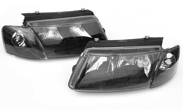 Lampy DEPO VW Passat B5 reflektory H7 H4 Halogenem