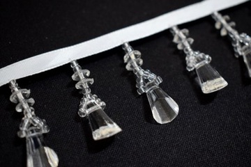 ХРУСТАЛЬНЫЕ БУСИНЫ ДЛЯ ШТОР НА ПЛЯЖАХ 3 СМ.