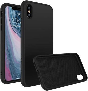 ETUI Plecki RhinoShield do Apple iPhone XS Max SolidSuit czarny