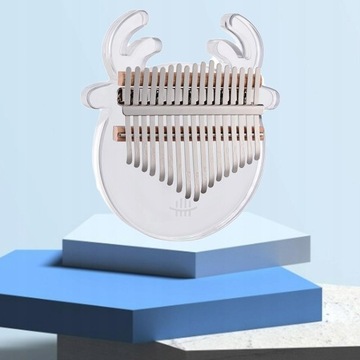 Легкое пианино Kalimba Thumb с прозрачным оленем