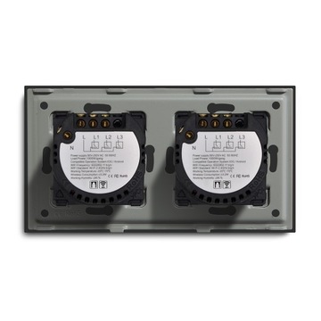 СЕНСОРНЫЙ ПЕРЕКЛЮЧАТЕЛЬ WIFI РОЛЛЕТНЫЕ ЖАЛЮЗИ КОНТРОЛЛЕР TUYA 2K СТЕКЛЯННЫЕ ЖАЛЮЗИ