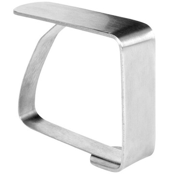 Набор из 4 настольных зажимов Excellent Houseware, нержавеющая сталь, 5х6 см.