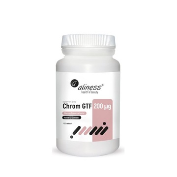 Aliness Chrom GTF 200 мкг 100 таблеток