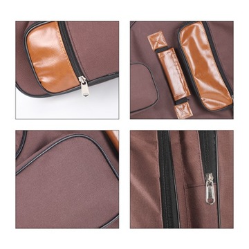 ЧЕХОЛ ДЛЯ ГИТАРЫ 42-ДЮЙМОВЫЙ РЮКЗАК КОРИЧНЕВЫЙ ПОРТАТИВНЫЙ СУМКА-ЧЕХОЛ БОЛЬШОЙ