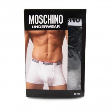 MOSCHINO bokserki 3 PAK bokserek męskich MULTI roz.L