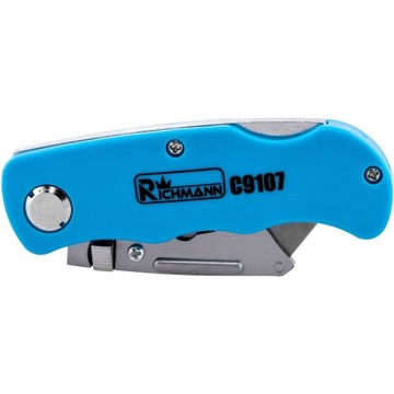 NOŻYK +3 OSTRZY TRAPEZOWYCH HAKOWE SKŁADANY C9107