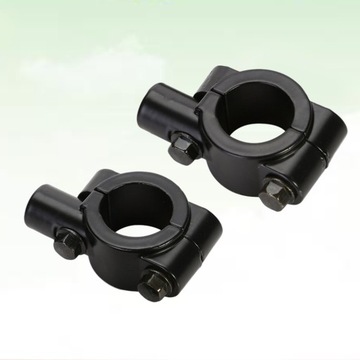 2 шт., 10 мм, адаптер для зеркала заднего вида для мотоцикла, зажим в сборе, задний руль