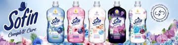 SOFIN Płyn do Płukania Tkanin Koncentrat MIX Zapachów Vegan 1,8 x5 360 prań