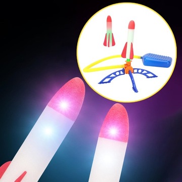 Stomp Rockets Веселая игрушка на открытом воздухе Игра в обучающую игру в образовательном стиле B