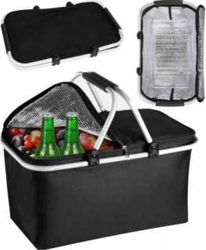 КОРЗИНА ДЛЯ ПИКНИКА, СКЛАДНАЯ ТЕРМАЛЬНАЯ КОРЗИНА ДЛЯ ПОКУПОК
