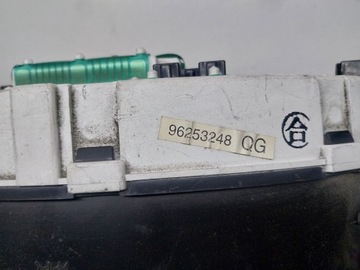 DAEWOO LANOS 1.5 16V PŘÍSTROJOVÁ DESKA BUDÍKY TACHOMETR 339TYS EVROPA