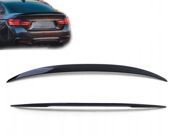 Spoiler BMW 4 F36 Gran Coupe Lotka Czarny Połysk