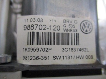 MOTOREK OKNO 3C0, 3C1837462L PASSAT B6 PRAVÝ
