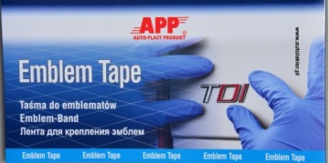 ЛЕНТА ДЛЯ ЭМБЛЕМ АВТОМОБИЛЕЙ 644