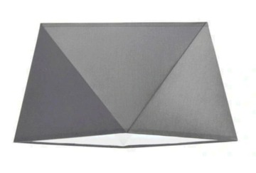 ABAŻUR DO LAMP E-27 SZARY DIAMENT DUŻY