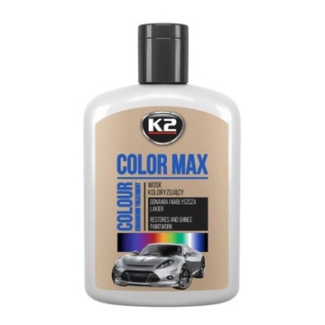 K2 COLOR MAX SZARY WOSK KOLORYZUJĄCY SREBRNY 200ml