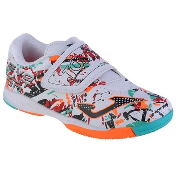 Białe Syntetyk Buty Sport Halowe Joma r.24