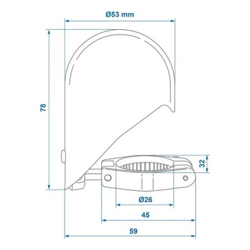 КРЫШКА ШАРОВОГО КРЮКА ПРИЦЕПА, СКЛАДНАЯ, ХРОМИРОВАННАЯ