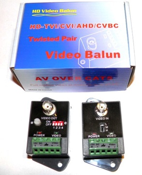 Aktywny transformator wideo HD-TVI/CVI/AHD/CVBS