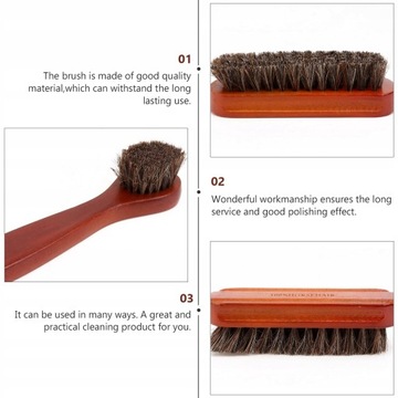 Щетка для чистки обуви 2 шт.