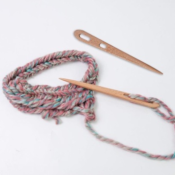 2 спицы, станки для плетения деревянных носков ручной работы