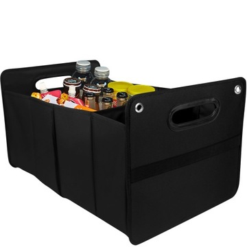 ЖЕСТКИЙ органайзер в багажник автомобиля, СКЛАДНАЯ сумка, ВЫСОКОЕ КАЧЕСТВО.