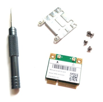 КАРТА Wi-Fi 6E INTEL AX3000H Mini PCI-E AX AC BT 2400 Мбит/с / AX200