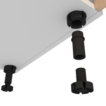 100x комплект кухонной мебели с ножкой 10 см, 100 кг.