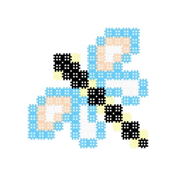 МИКРОВАФЕЛЬНЫЕ БЛОКИ MARIOINEX ВАФЛИ СТРЕКОЗЫ 150 ЭЛ.