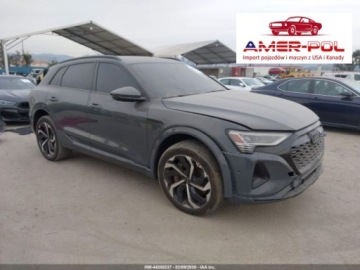 Audi Q8 2024 Audi Q8 e-tron E-TRON PRESTIGE QUATTRO, 2024r., 4x4, Elektryczny 355KM