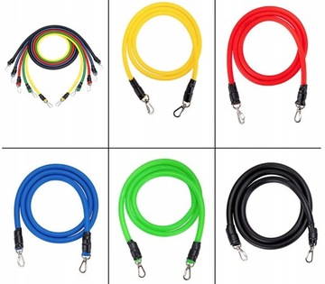 НАБОР ИЗ 5 ЛЕНТ ДЛЯ ТРЕНИРОВОК ЭКСПАНДЕР